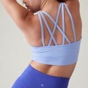 Athleta $69 Conscious Strappy Crop Size L D-DD